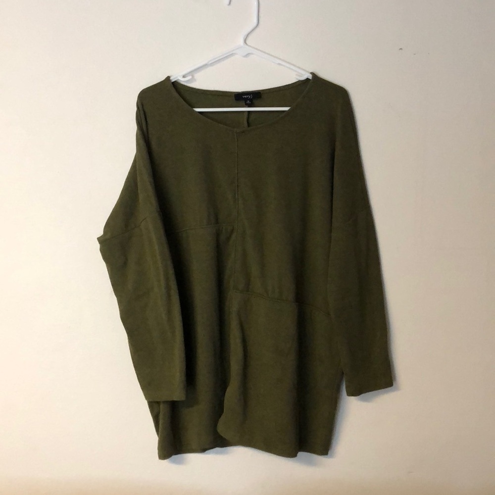 Oversized Green Sweater